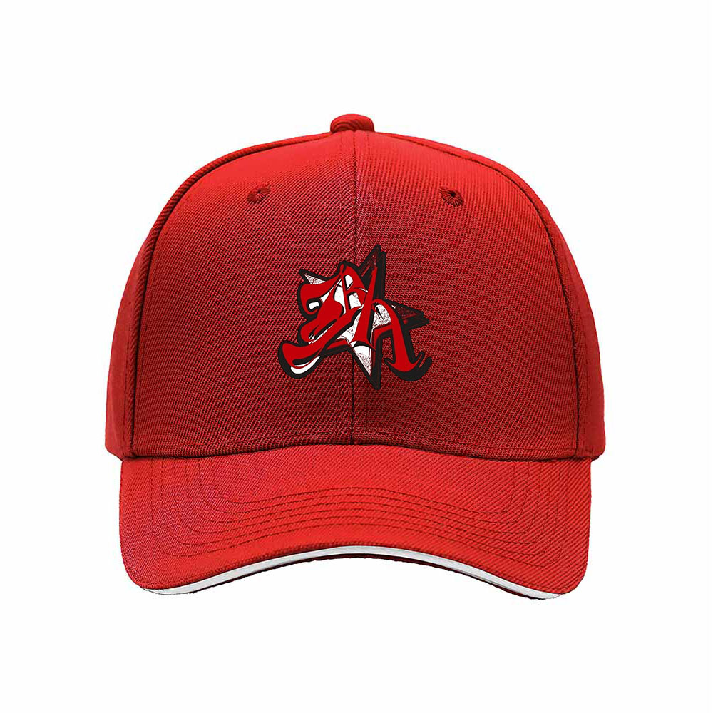 Black Baseball Cap with Red Dragon Logo Men's Women's Gift Hat - Image 6