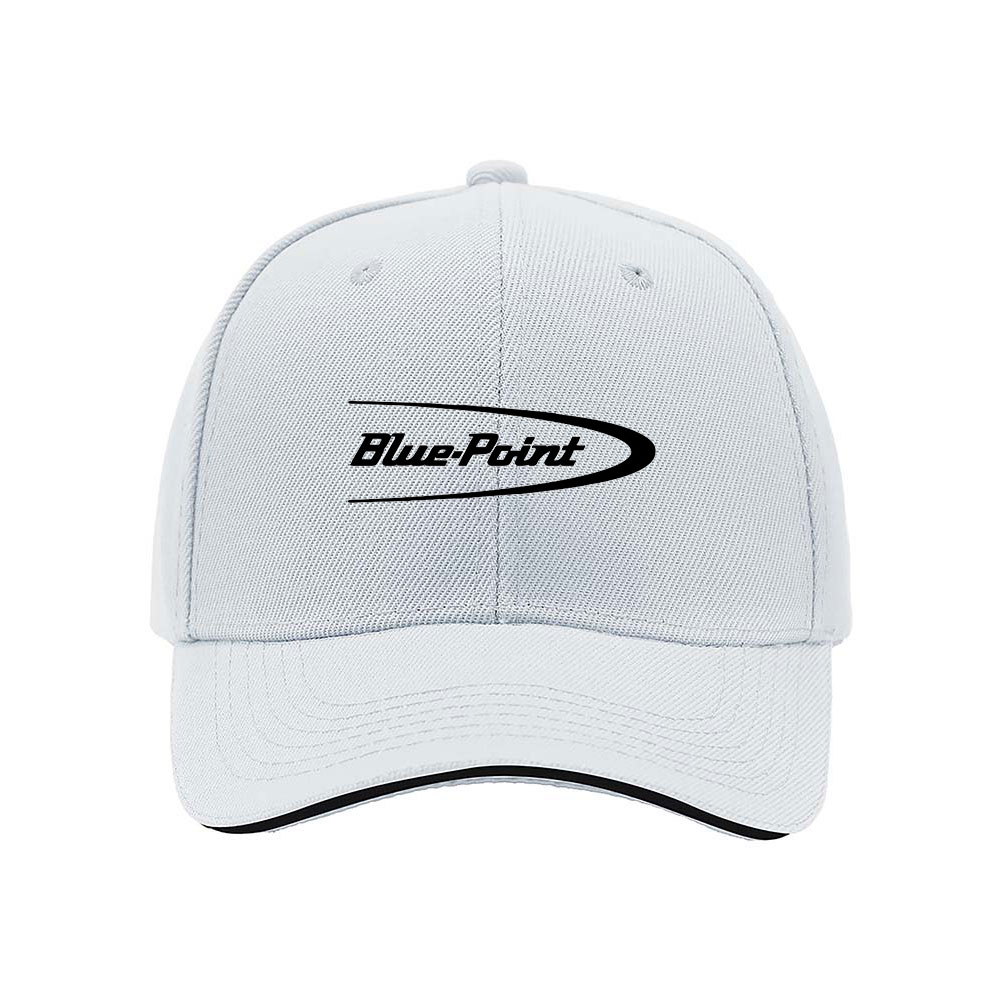 Black Blue Point Logo Baseball Cap Men Women Casual Gift Hat - Image 5