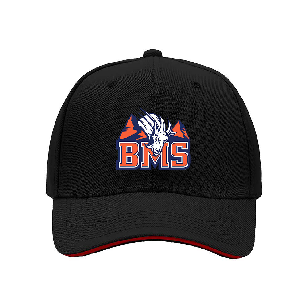 BMS Mountain Goat Logo Baseball Cap Men's Women's Gift Hat