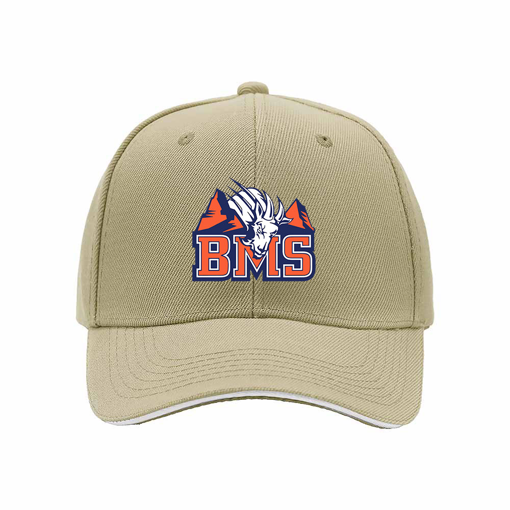 BMS Mountain Goat Logo Baseball Cap Men's Women's Gift Hat - Image 4