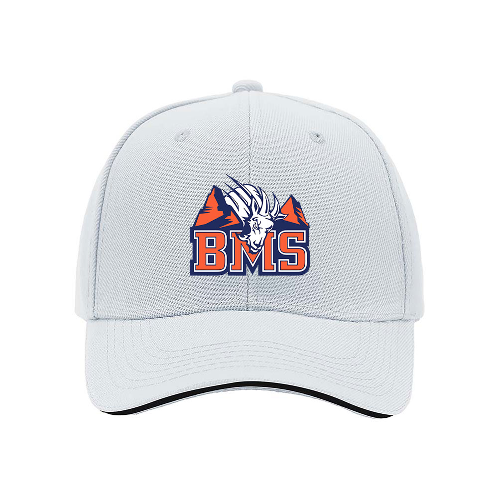 BMS Mountain Goat Logo Baseball Cap Men's Women's Gift Hat - Image 5