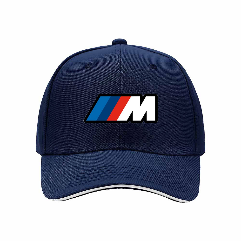 BMW M Logo Men's Baseball Cap Black Sporty Gift Hat - Image 2