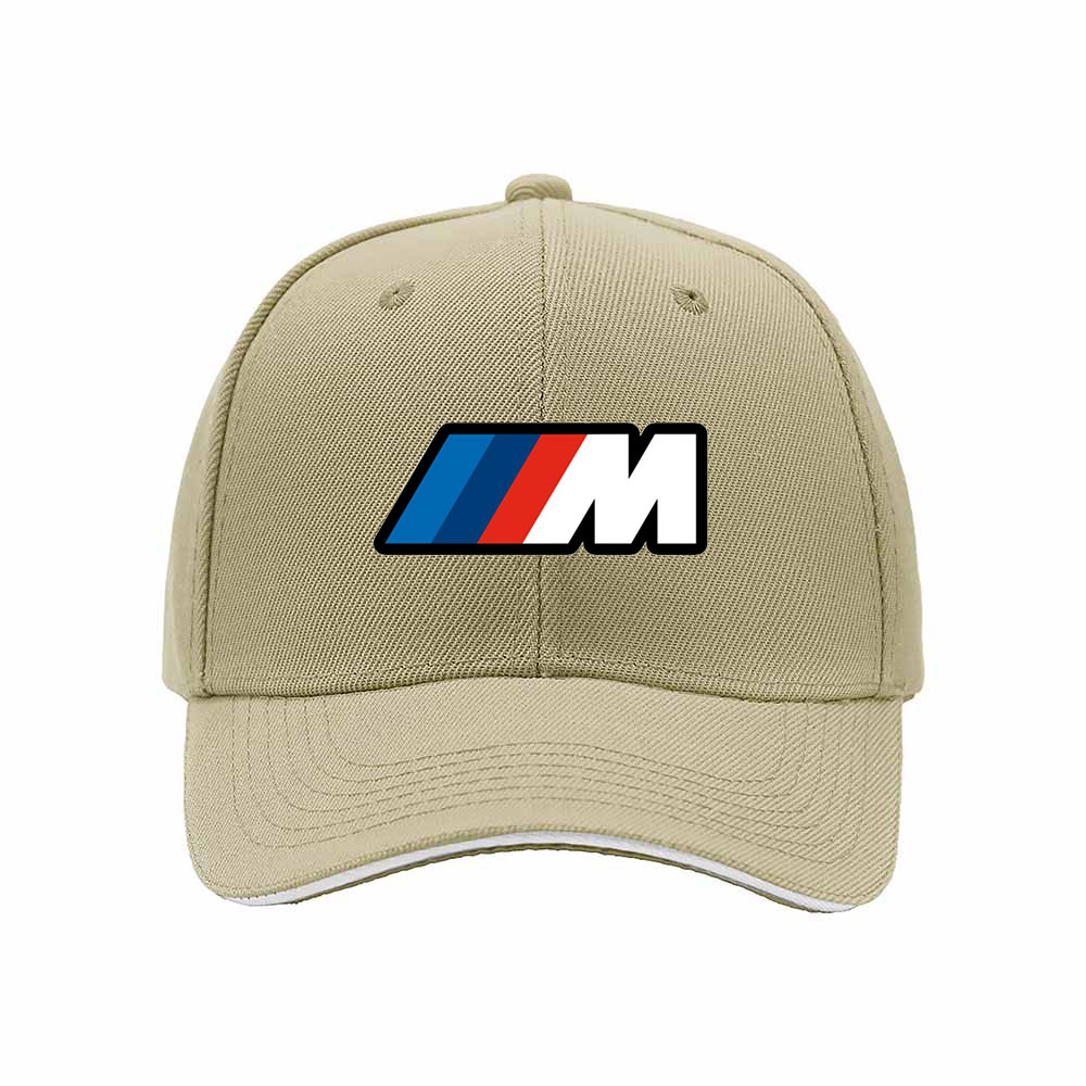 BMW M Logo Men's Baseball Cap Black Sporty Gift Hat - Image 4