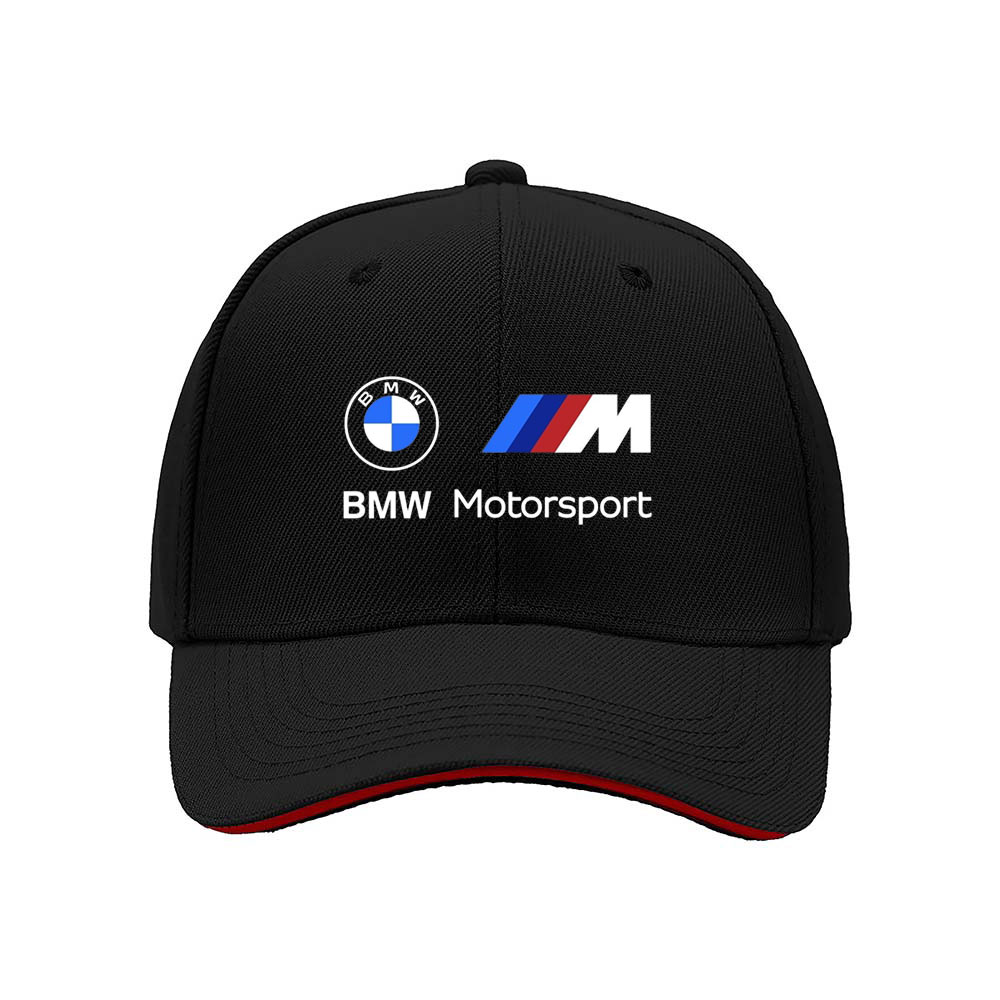 BMW Motorsport Logo Men's Baseball Cap Black Hat Gift for Car Enthusiasts
