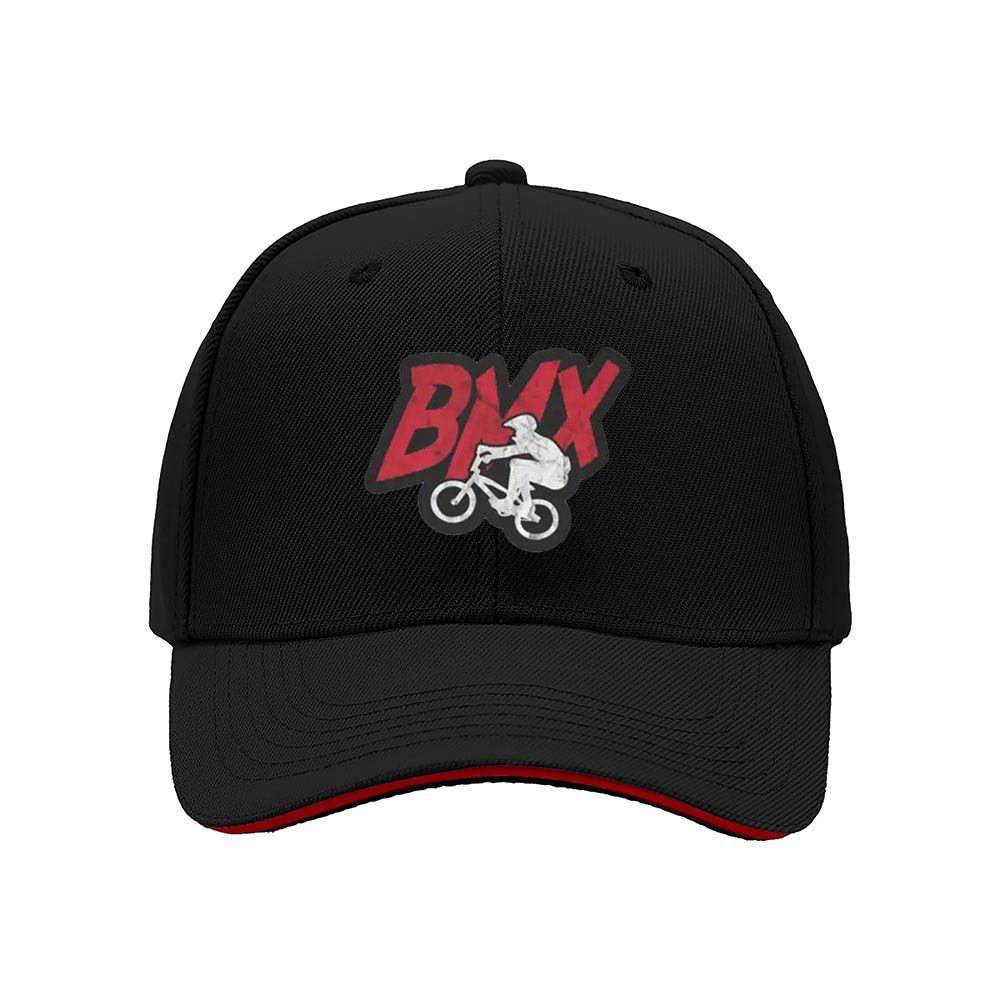BMX Bike Rider Logo Men's Baseball Cap Gift for Cyclists