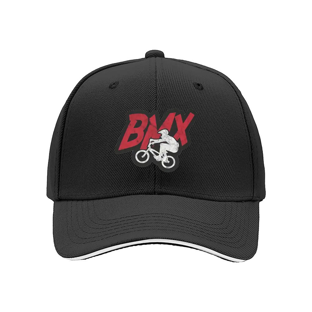 BMX Bike Rider Logo Men's Baseball Cap Gift for Cyclists - Image 3
