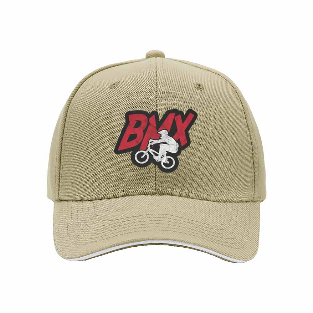 BMX Bike Rider Logo Men's Baseball Cap Gift for Cyclists - Image 4