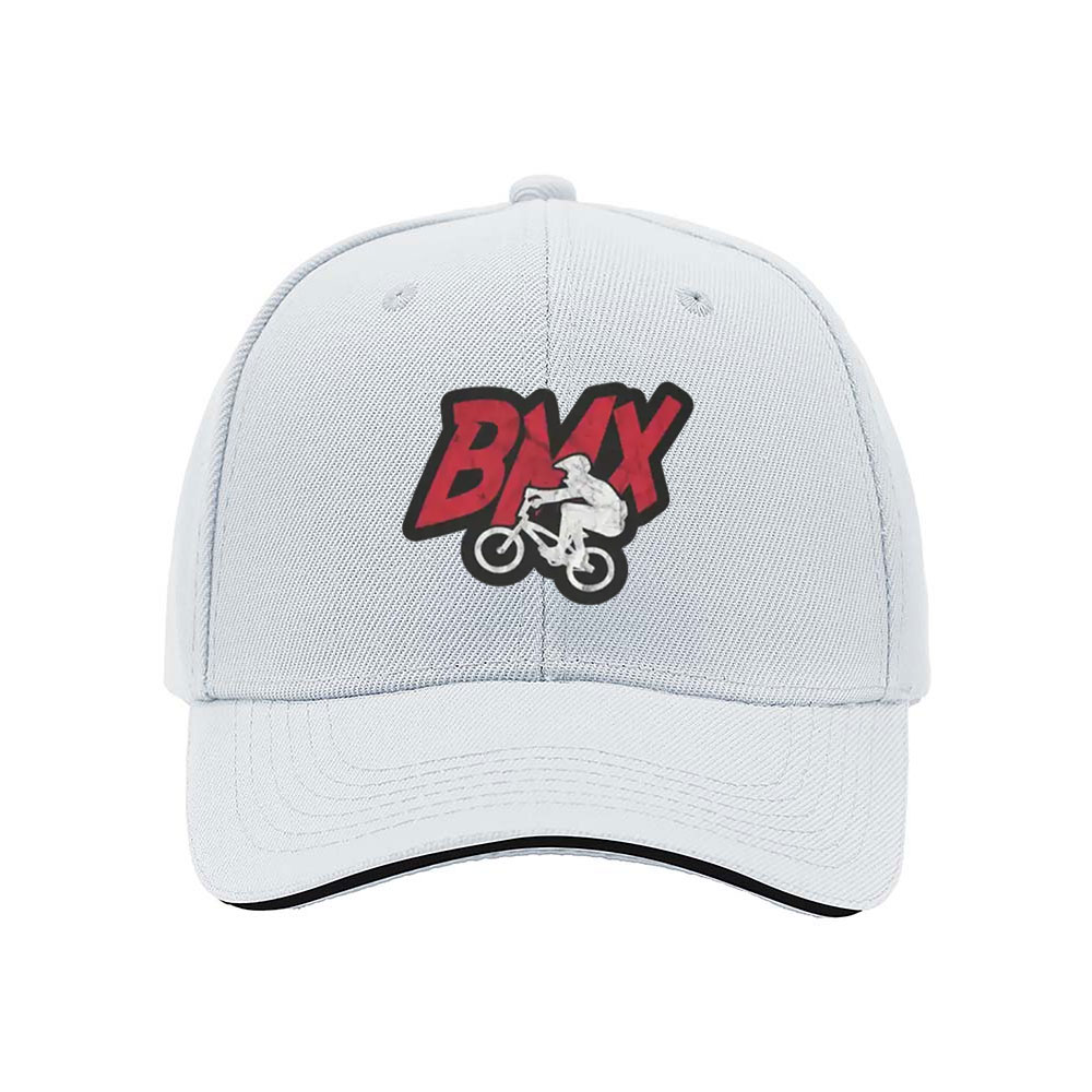 BMX Bike Rider Logo Men's Baseball Cap Gift for Cyclists - Image 5