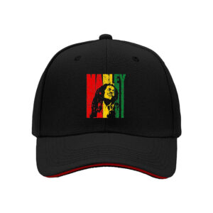 Marley Rasta Men's Baseball Cap Gift for Music Fans