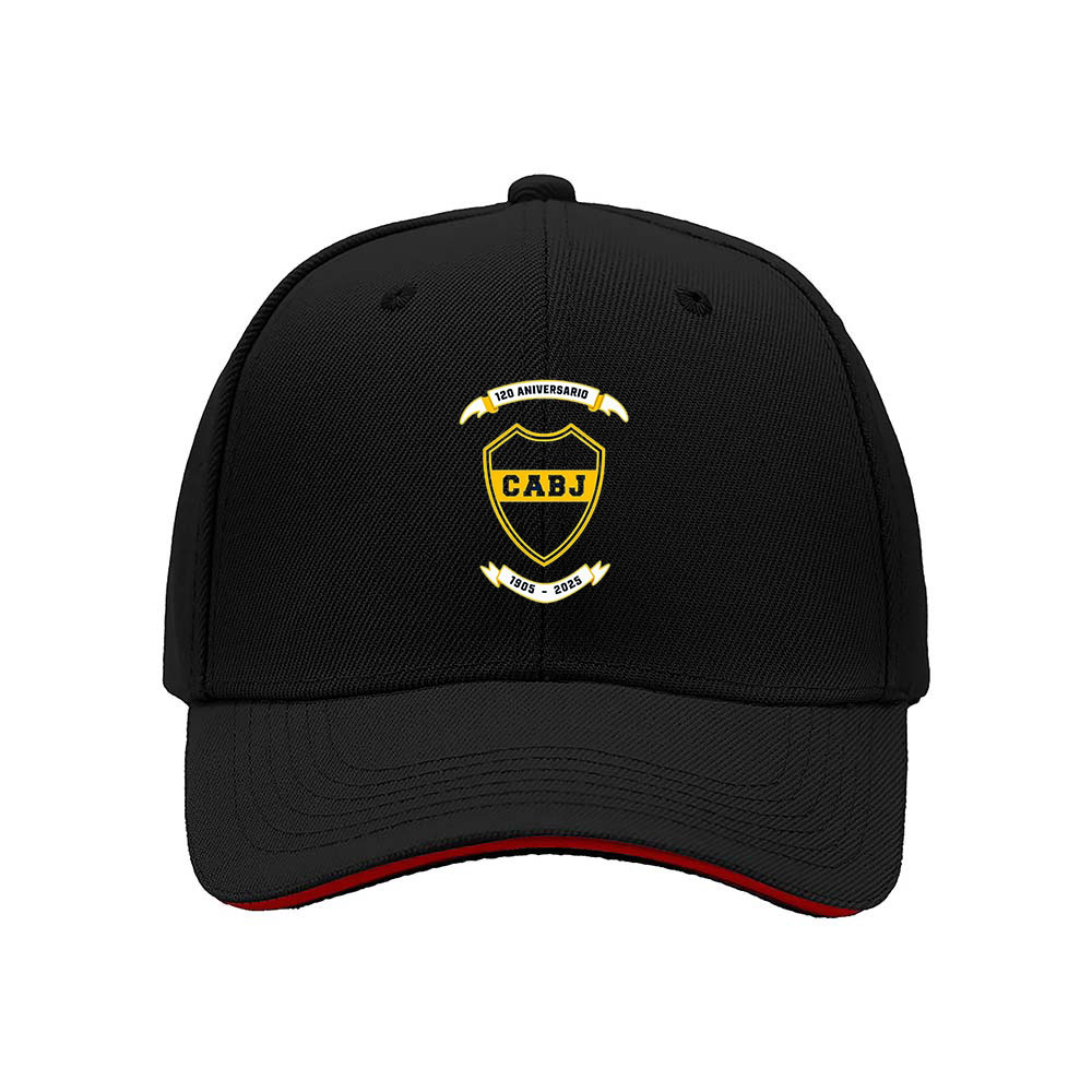 CABJ 120th Anniversary Men's Baseball Cap Black Gold Logo Gift