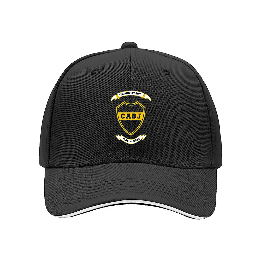 CABJ 120th Anniversary Men's Baseball Cap Black Gold Logo Gift - Image 3