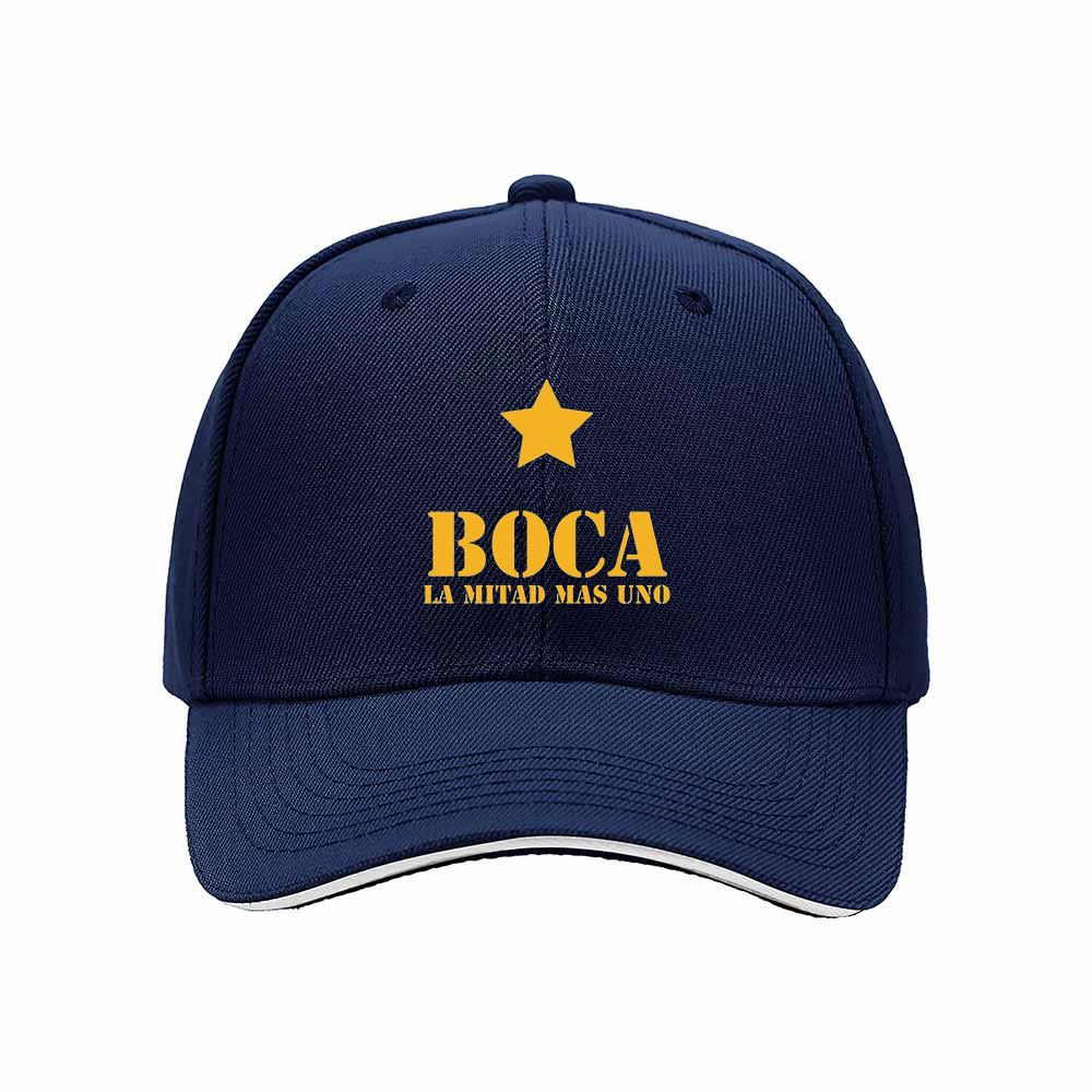 Boca Juniors Star Baseball Cap Men Women Fan Gift Hat - Image 2