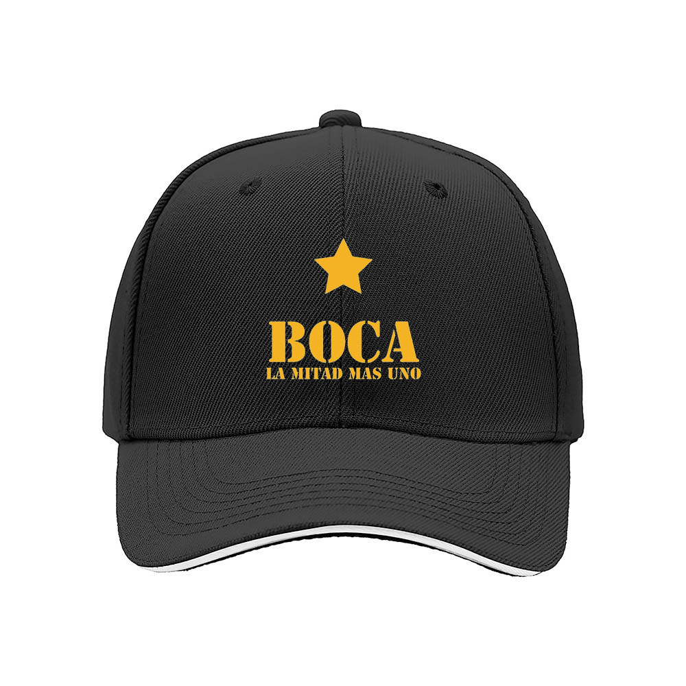 Boca Juniors Star Baseball Cap Men Women Fan Gift Hat - Image 3