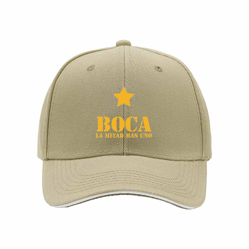 Boca Juniors Star Baseball Cap Men Women Fan Gift Hat - Image 4