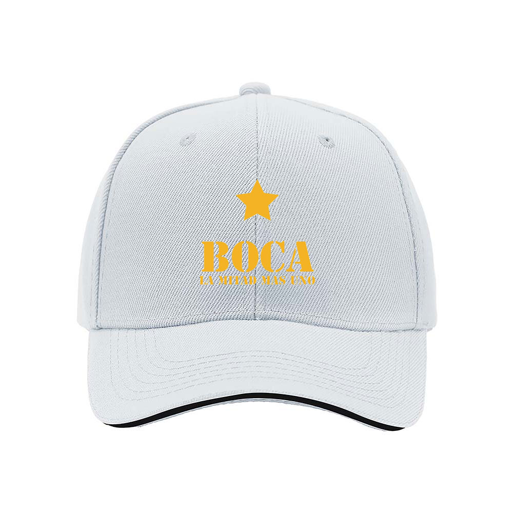 Boca Juniors Star Baseball Cap Men Women Fan Gift Hat - Image 5