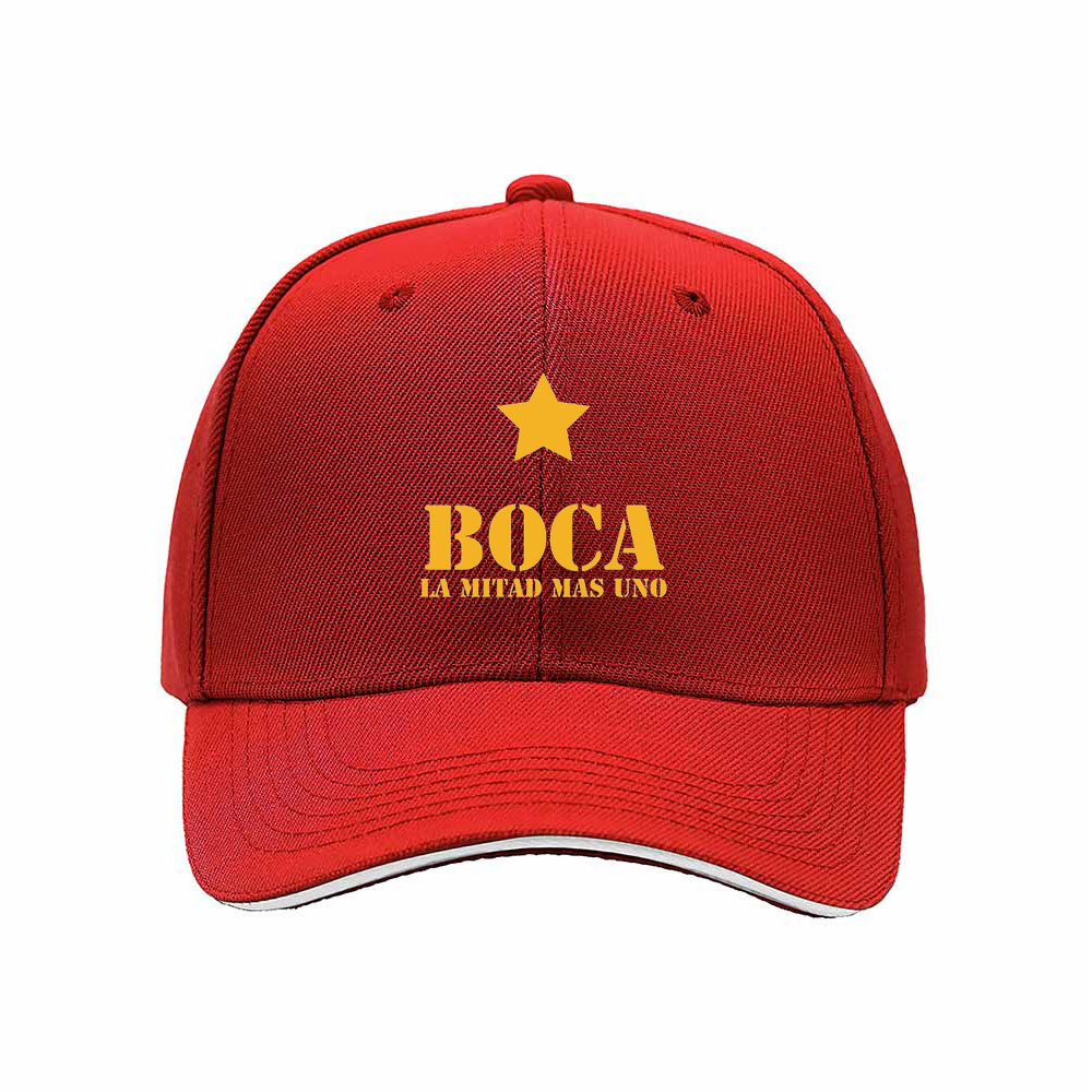 Boca Juniors Star Baseball Cap Men Women Fan Gift Hat - Image 6