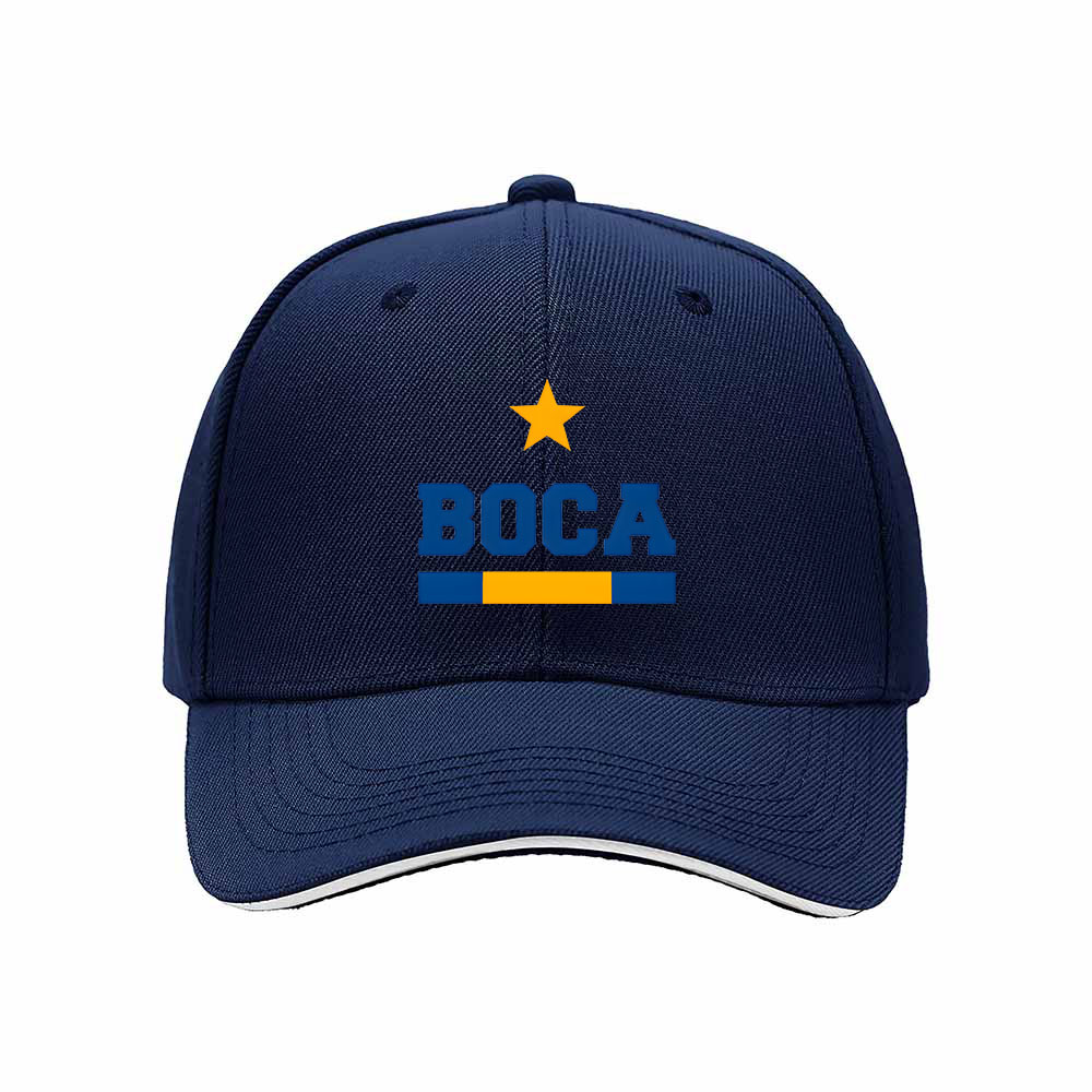 Boca Juniors Baseball Cap Men Women Fan Gift Hat - Image 2