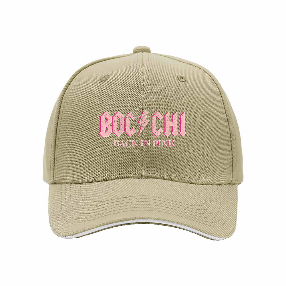 BOCCHI BACK IN PINK Men's Baseball Cap Rock Style Gift Hat - Image 4