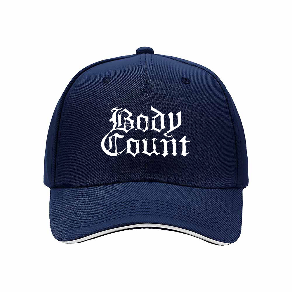 Body Count Logo Men's Baseball Cap Black White Print Gift - Image 2