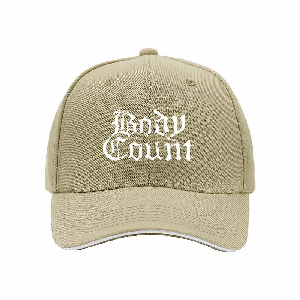 Body Count Logo Men's Baseball Cap Black White Print Gift - Image 4