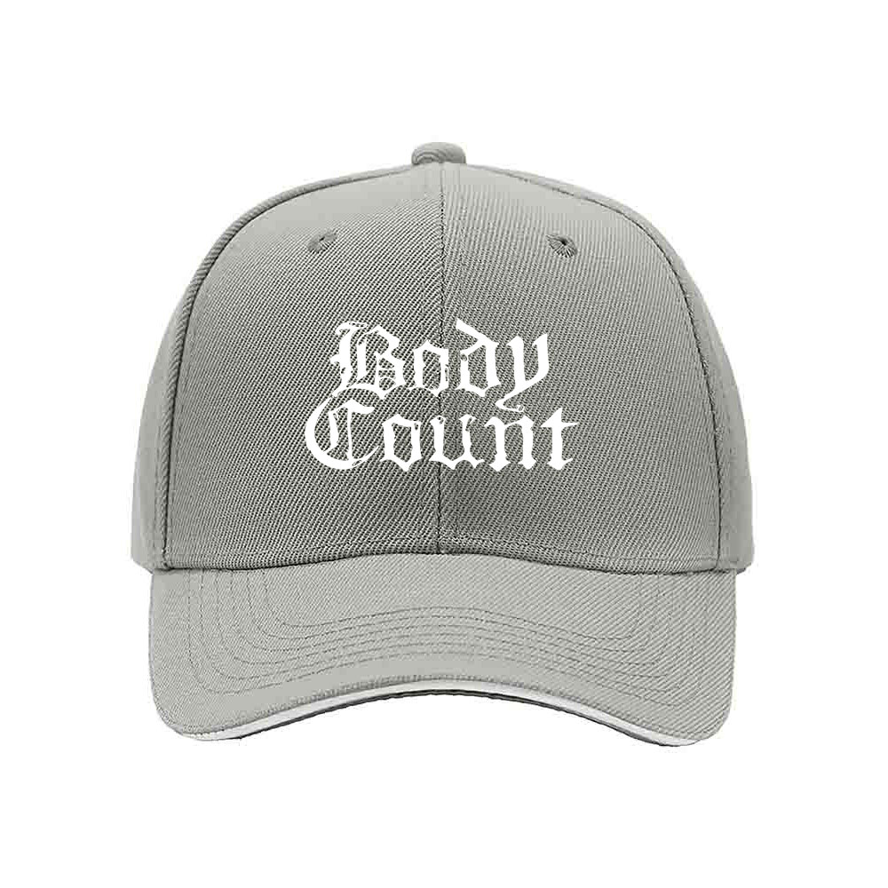 Body Count Logo Men's Baseball Cap Black White Print Gift - Image 7
