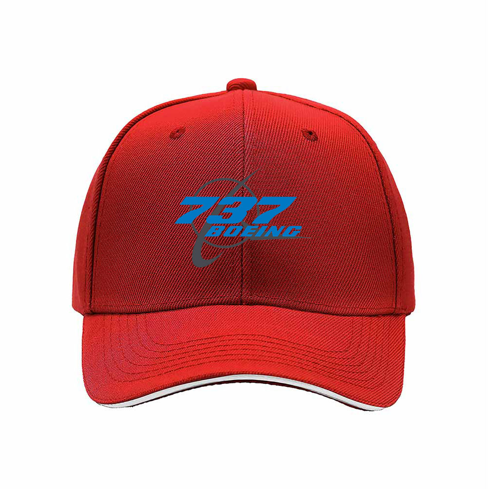 Boeing 737 Logo Men's Baseball Cap Aviation Gift Hat - Image 6