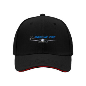 Boeing 737 Aircraft Men's Baseball Cap Aviation Gift Hat