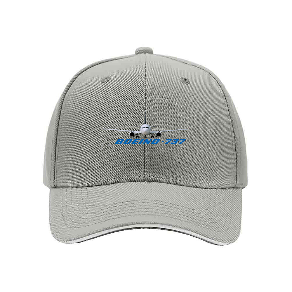 Boeing 737 Aircraft Men's Baseball Cap Aviation Gift Hat - Image 7