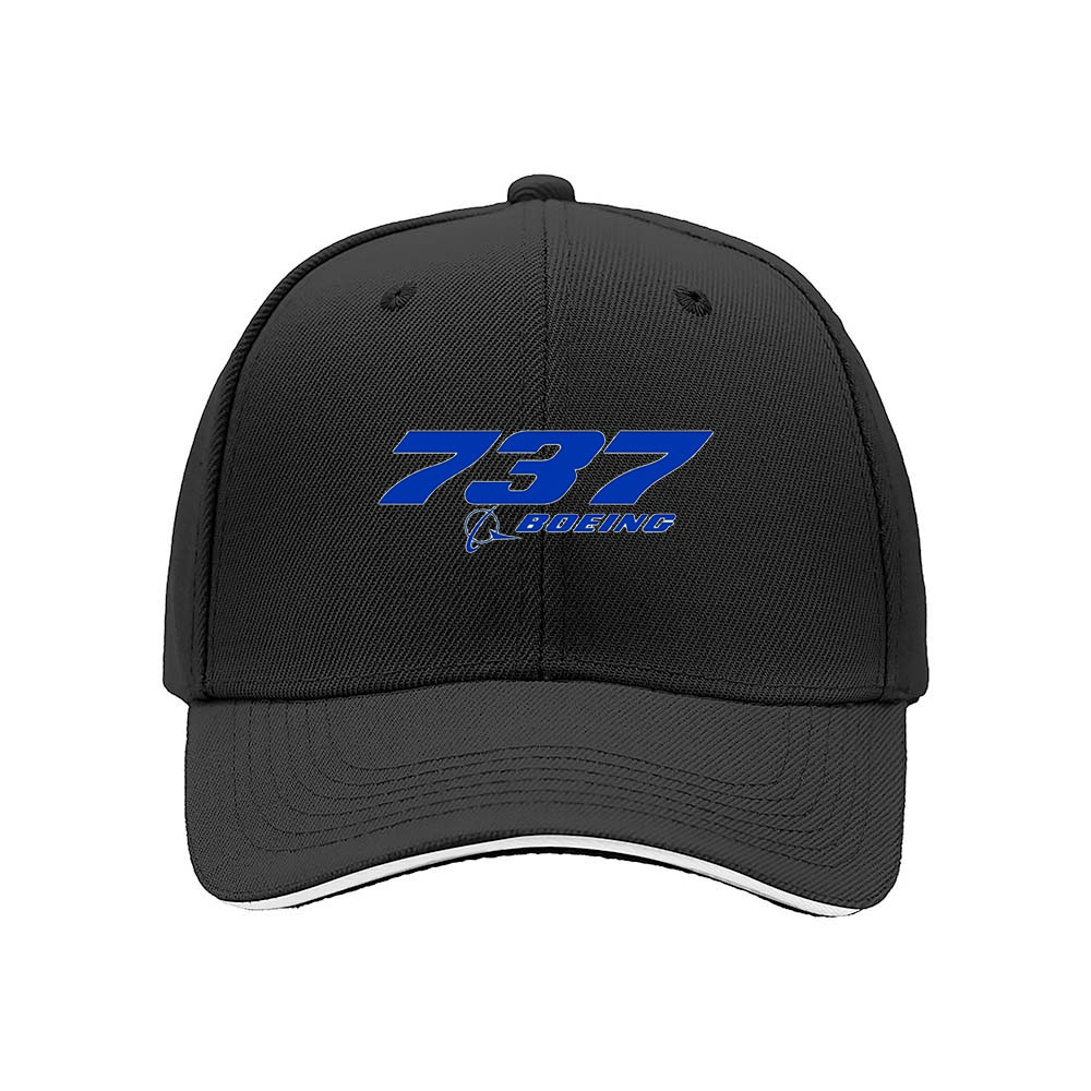 Boeing 737 Men's Baseball Cap Aviation Gift Hat - Image 3