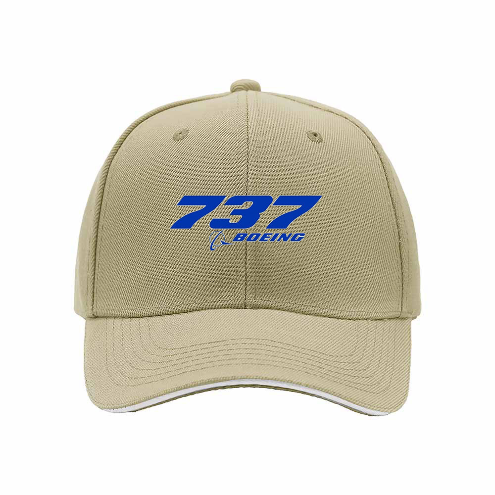 Boeing 737 Men's Baseball Cap Aviation Gift Hat - Image 4