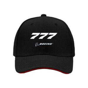 Boeing 777 Men's Baseball Cap Aviation Gift Hat