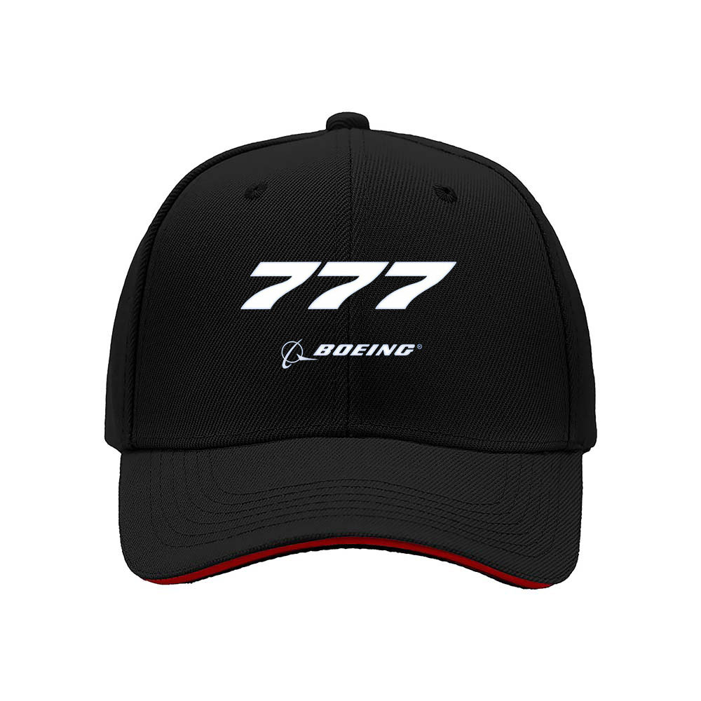Boeing 777 Men's Baseball Cap Aviation Gift Hat