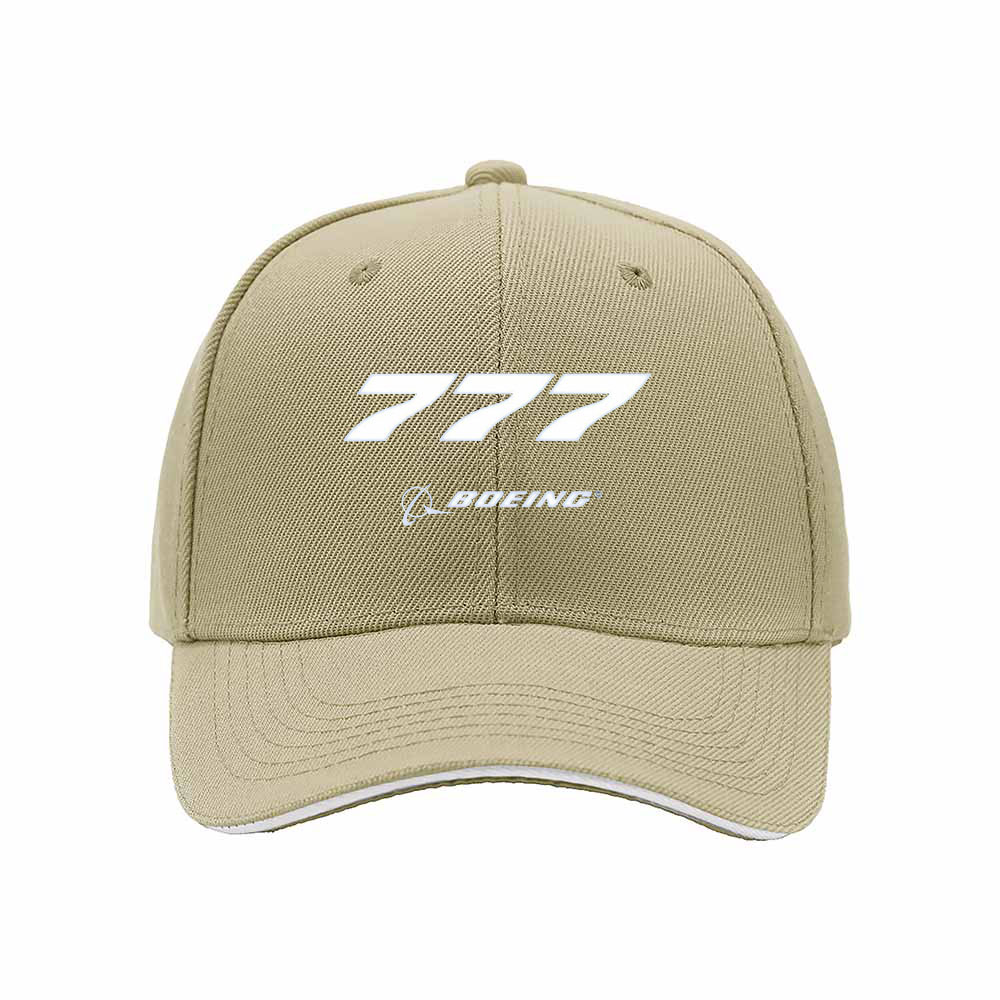 Boeing 777 Men's Baseball Cap Aviation Gift Hat - Image 4