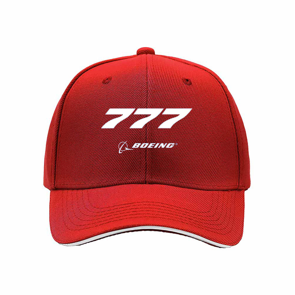 Boeing 777 Men's Baseball Cap Aviation Gift Hat - Image 6