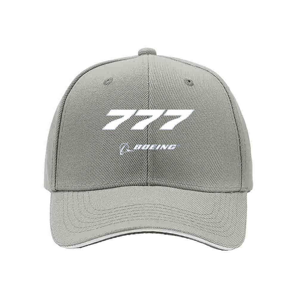 Boeing 777 Men's Baseball Cap Aviation Gift Hat - Image 7