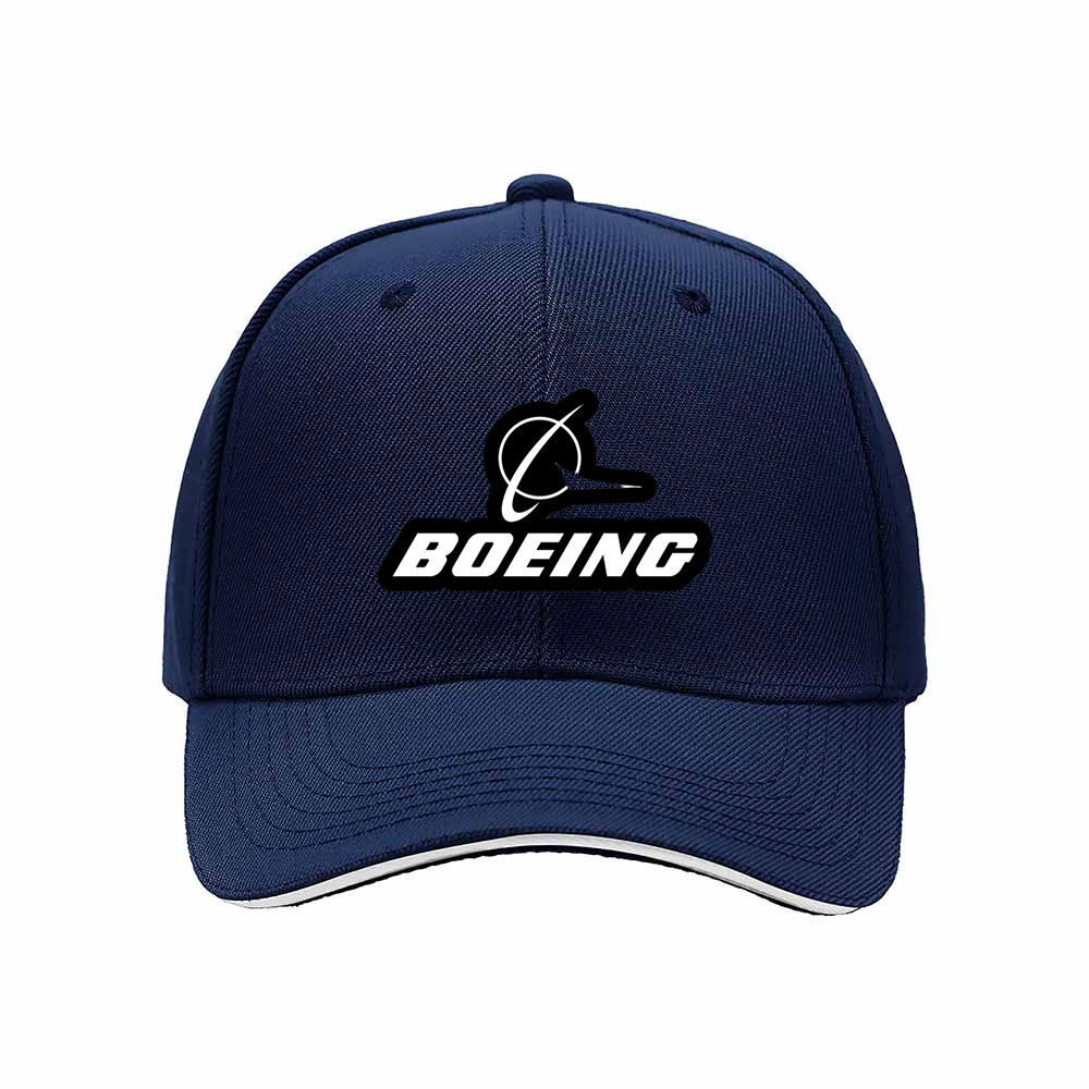 Boeing Logo Men's Baseball Cap Aviation Gift Hat - Image 2