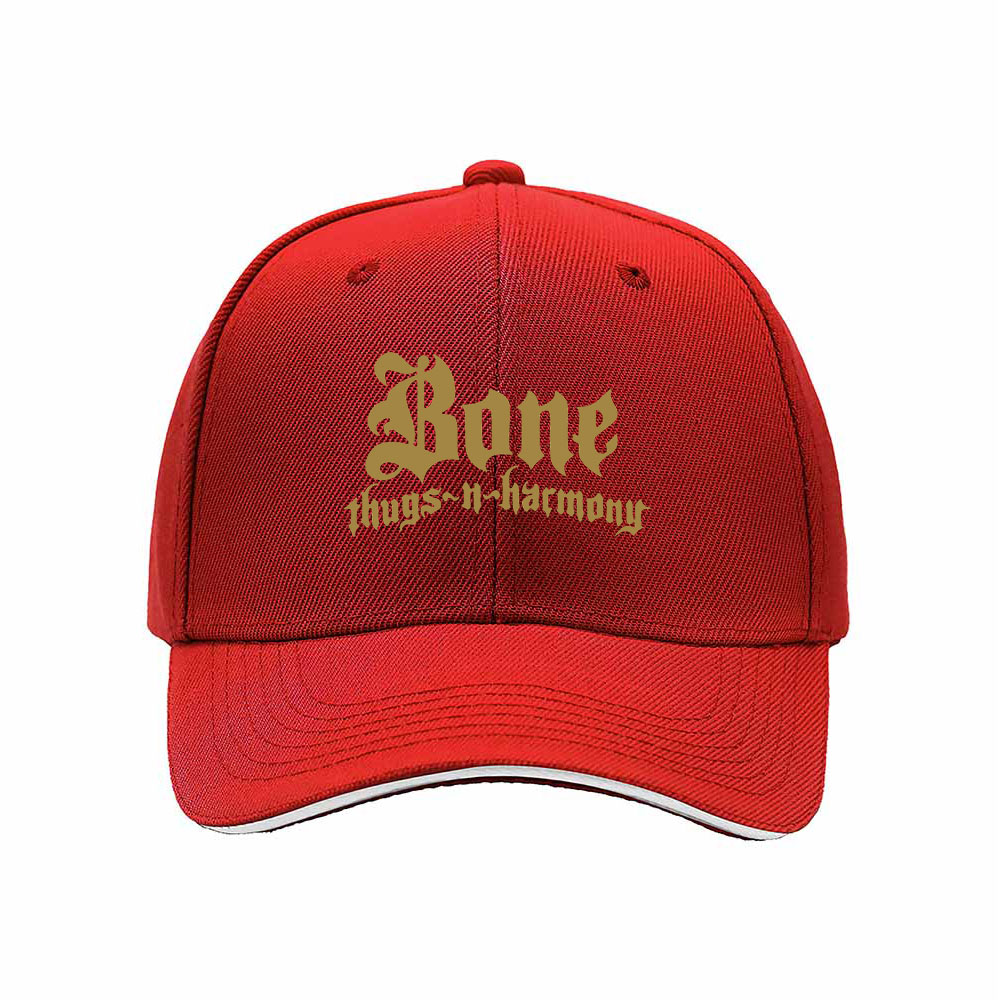 Bone Thugs N Harmony Men's Baseball Cap Black Gold Logo Hip Hop Gift Hat - Image 6
