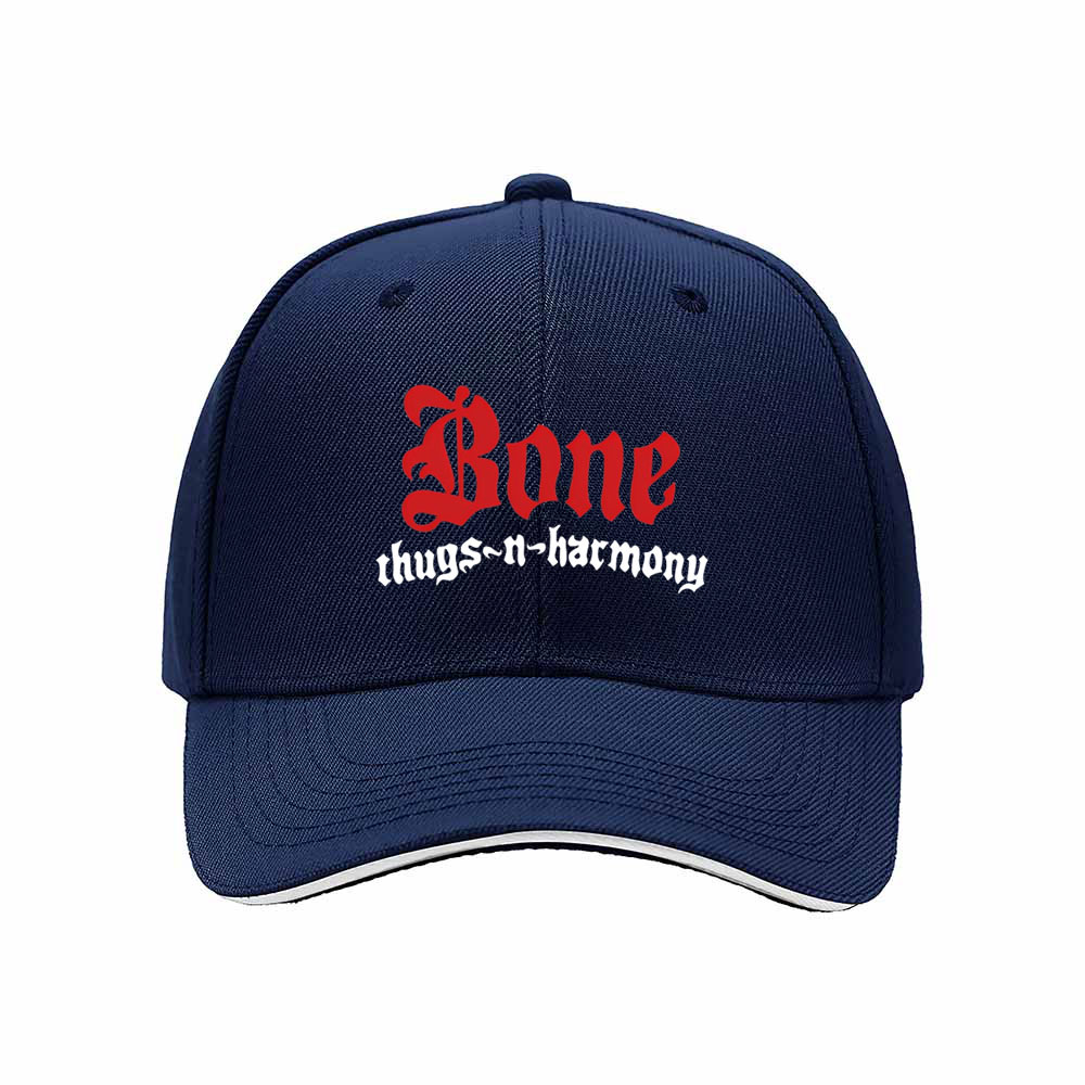 Bone Thugs N Harmony Men's Baseball Cap Red Logo Black Hat Gift - Image 2