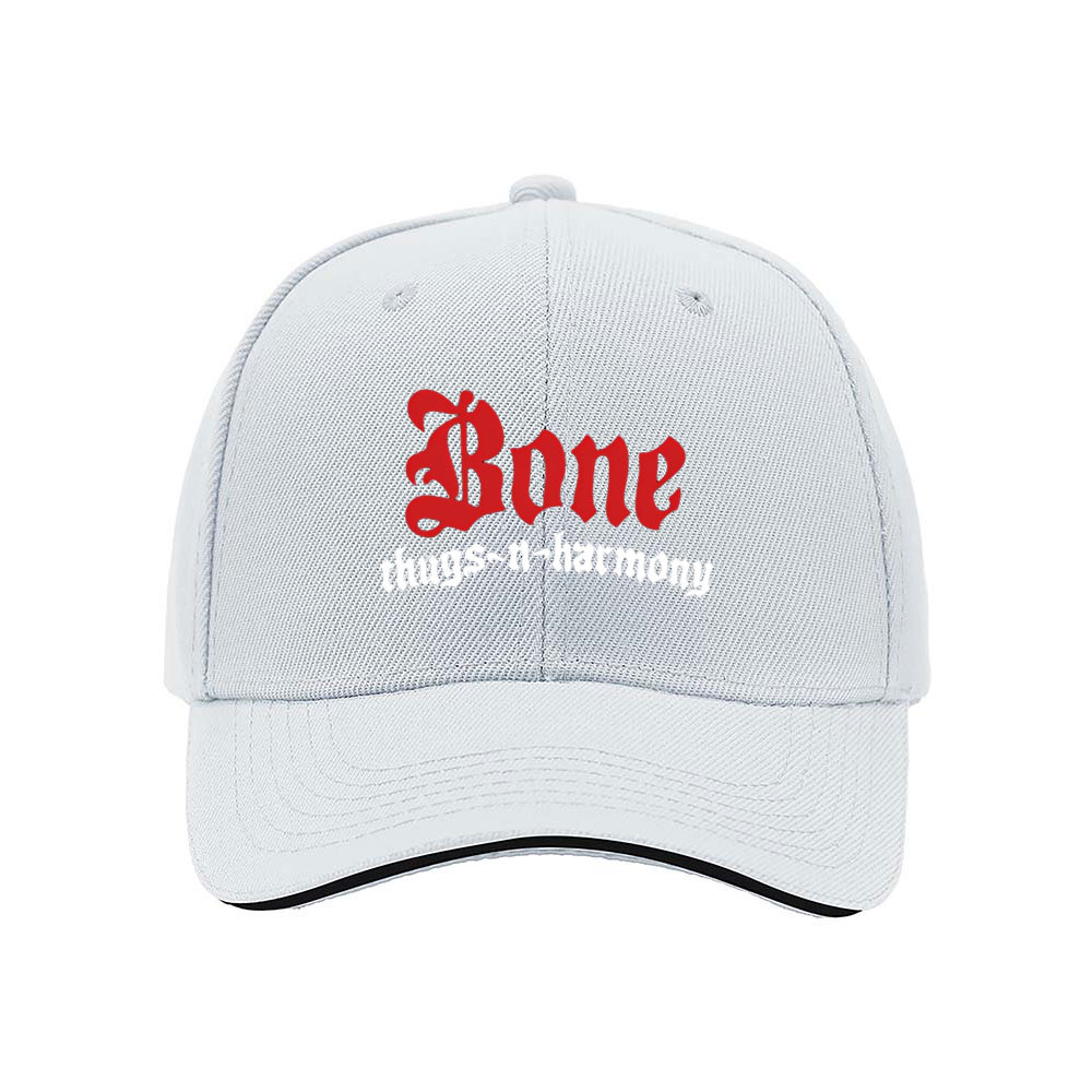 Bone Thugs N Harmony Men's Baseball Cap Red Logo Black Hat Gift - Image 5