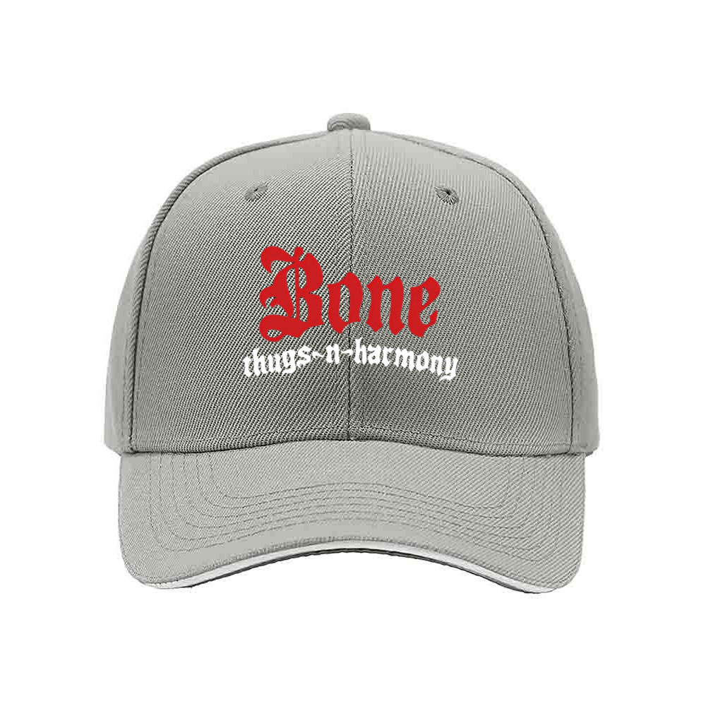Bone Thugs N Harmony Men's Baseball Cap Red Logo Black Hat Gift - Image 7