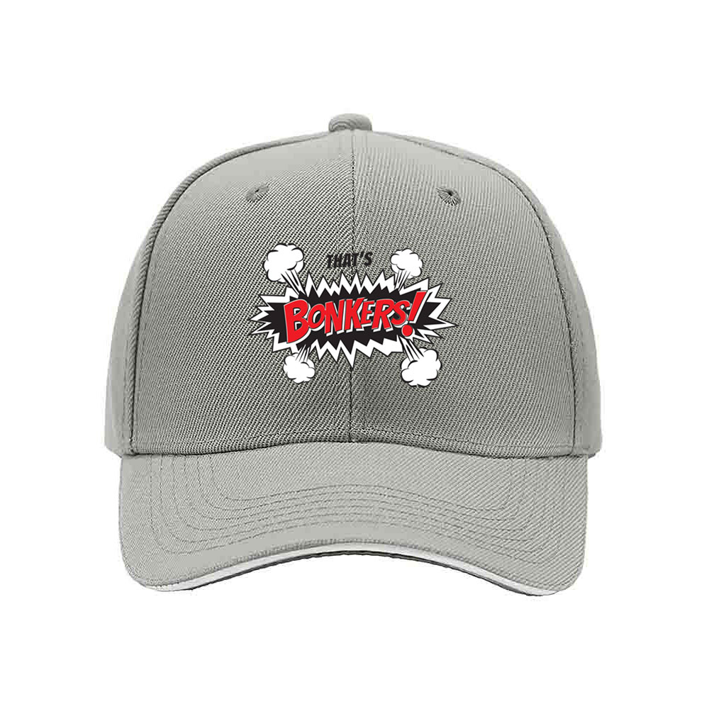 Bonkers Comic Style Men's Baseball Cap Gift for Fun Lovers - Image 7