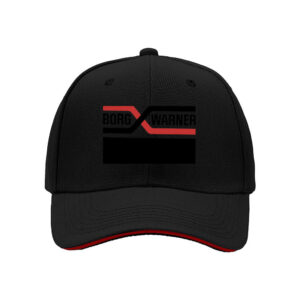 Borg Warner Logo Men's Baseball Cap Black Red Design Gift