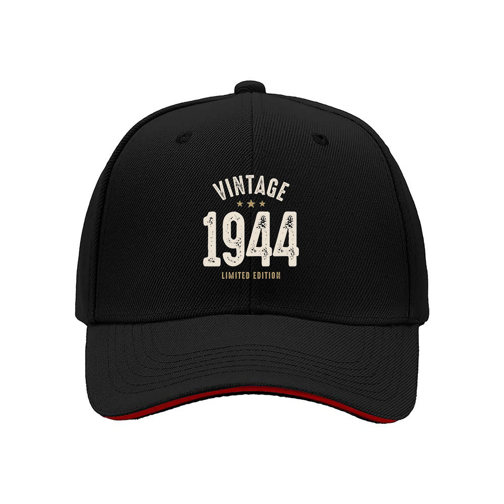 Vintage 1944 Limited Edition Men's Baseball Cap Birthday Gift