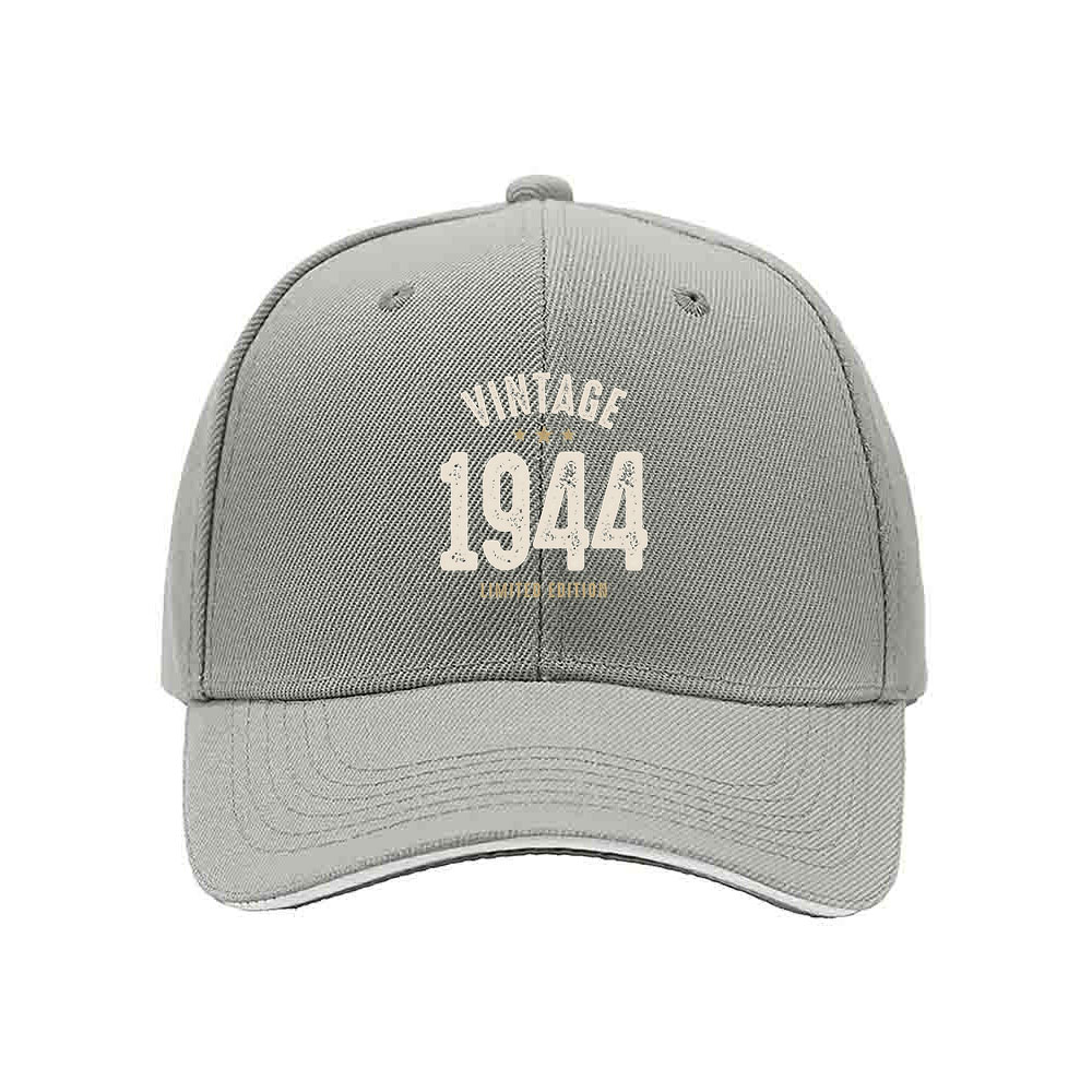 Vintage 1944 Limited Edition Men's Baseball Cap Birthday Gift - Image 7