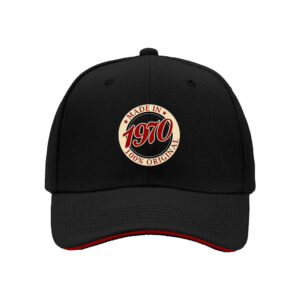 Made in 1970 Original Vintage Baseball Cap for Men Women Gift