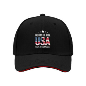 Born in the USA Made in Tennessee Men's Baseball Cap