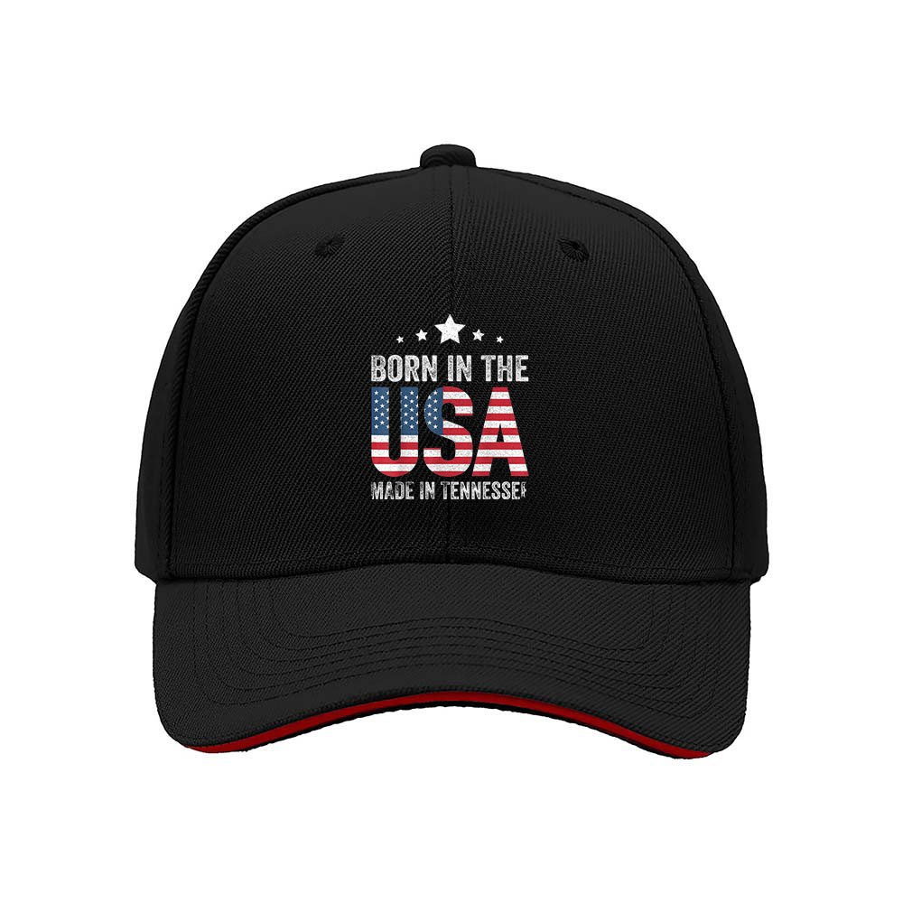 Born in the USA Made in Tennessee Men's Baseball Cap