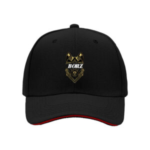 Borz Geometric Dog Logo Baseball Cap Men Women Fashion Gift