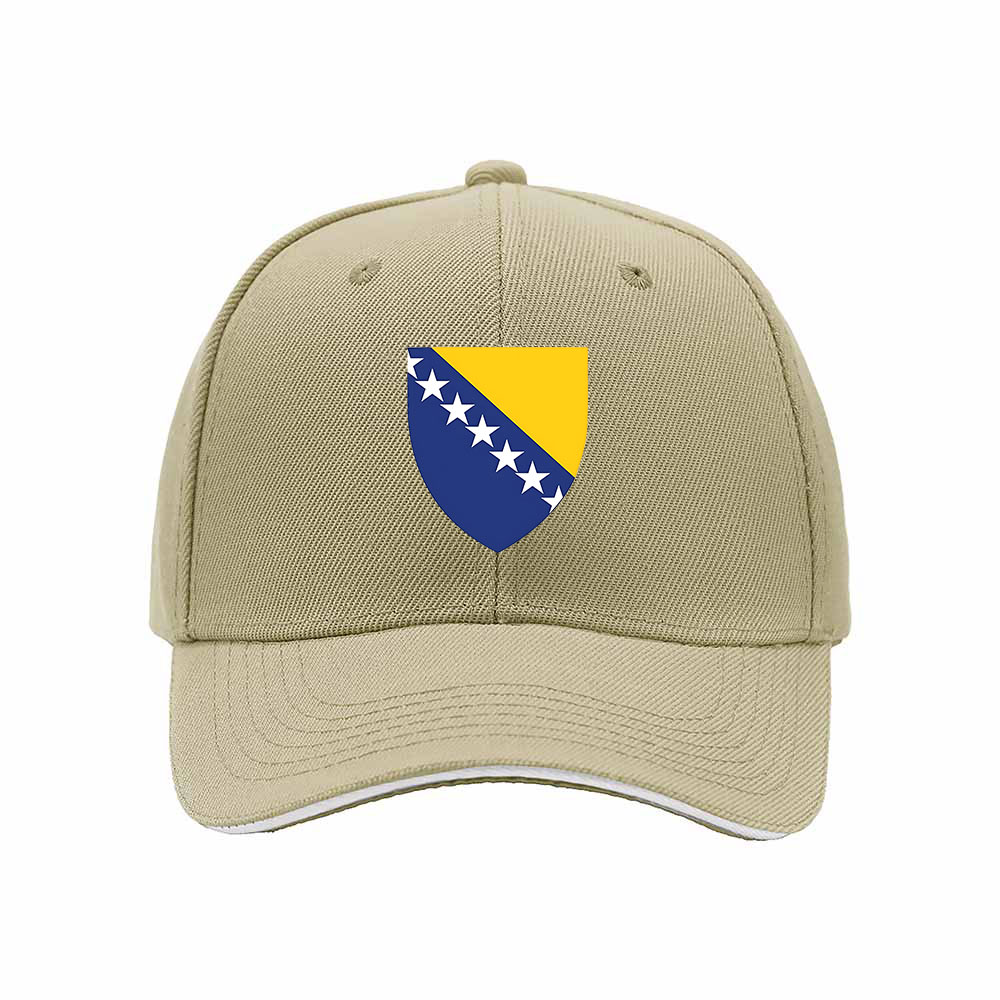 Bosnia Herzegovina Flag Cap Men's Women's Baseball Hat Gift - Image 4