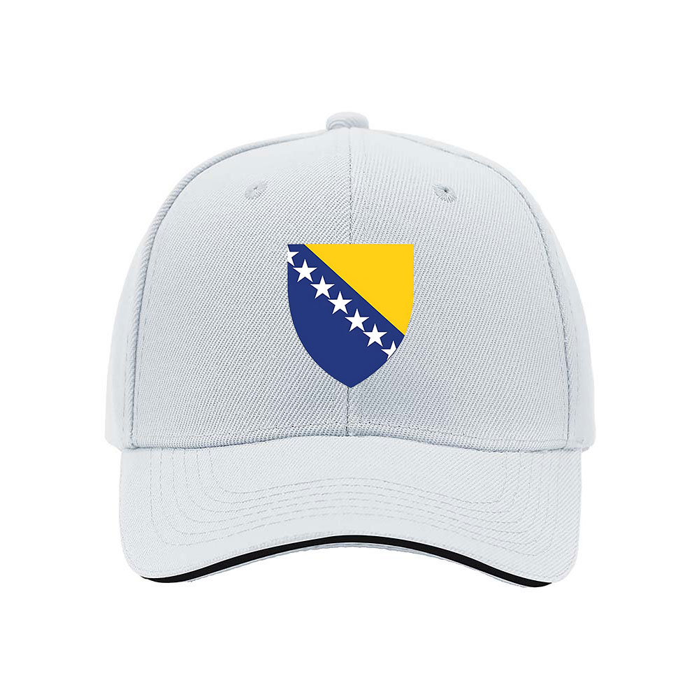 Bosnia Herzegovina Flag Cap Men's Women's Baseball Hat Gift - Image 5